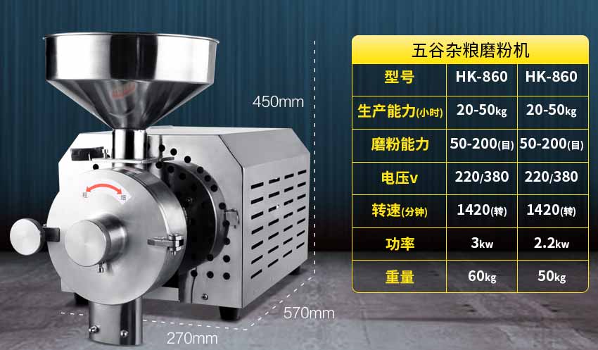 860五谷雜糧磨粉機